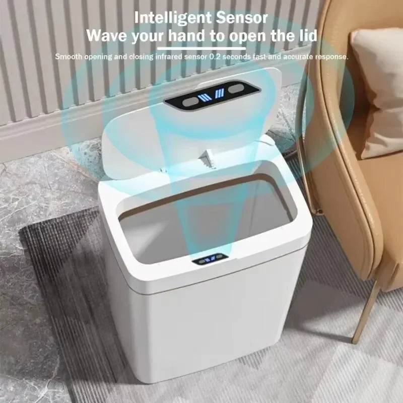 15L Non-Contact Smart Sensor Trash Can