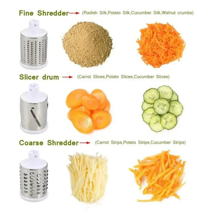 Multifunctional Vegetable Cutter Slicer Shredder