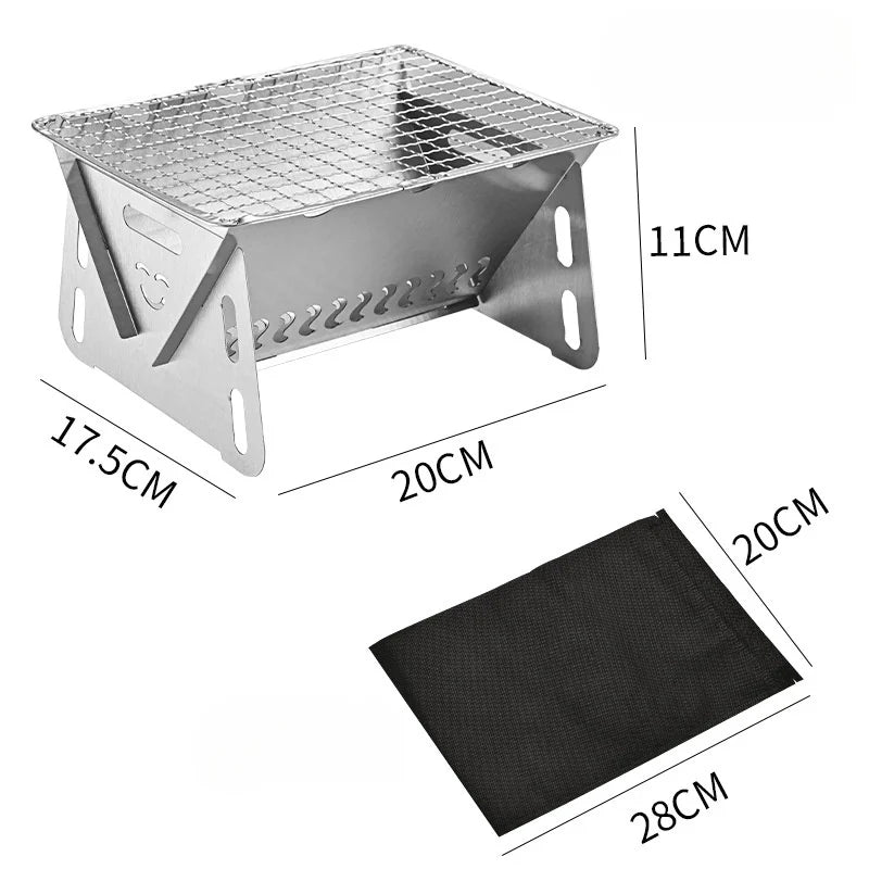 Outdoor Folding Barbecue Stove