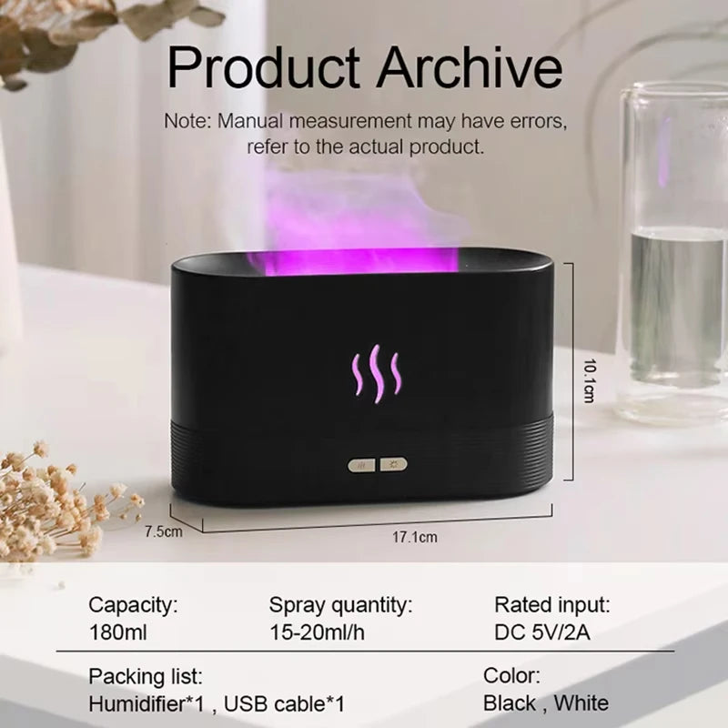 Ultrasonic Essential Oil Air Humidifier