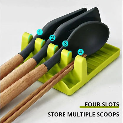 Multi-Function Spatula Rack