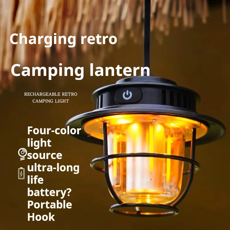 LED Retro Camping Lamp