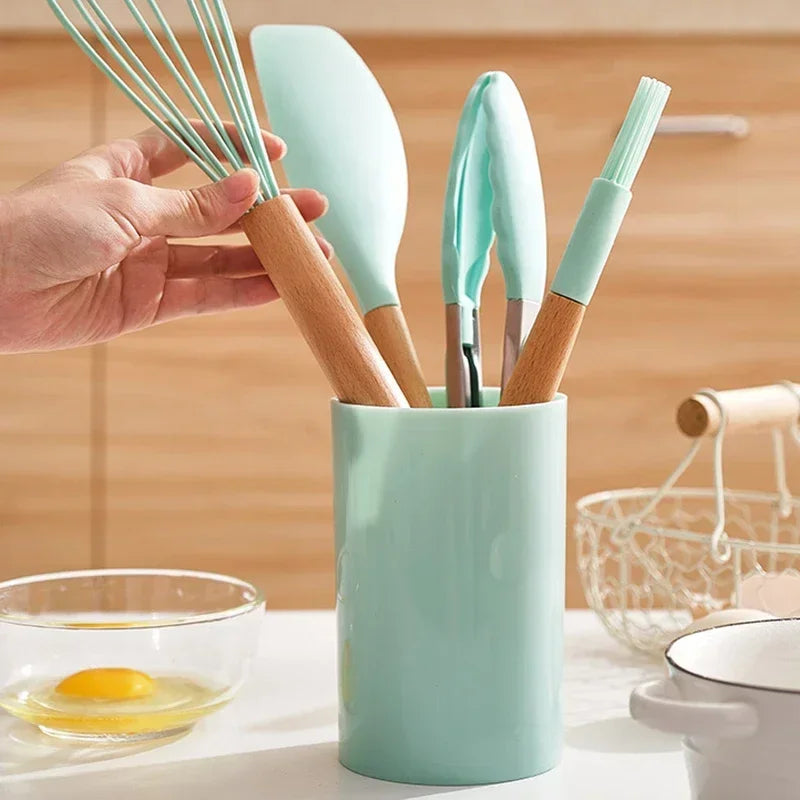 12PCS Silicone Kitchen Utensil Set