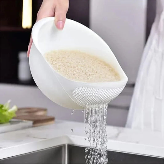 Multifunctional Rice Washer Strainer Bowl