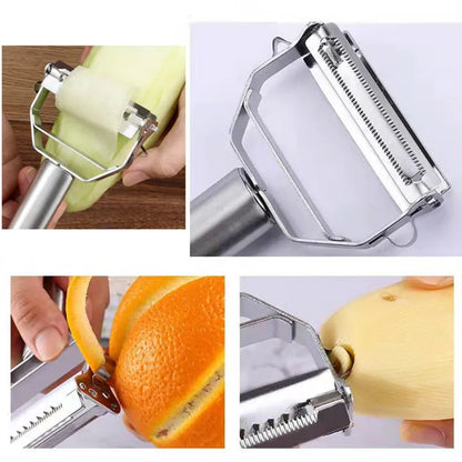 Stainless Steel Double-Head Vegetable Peeler