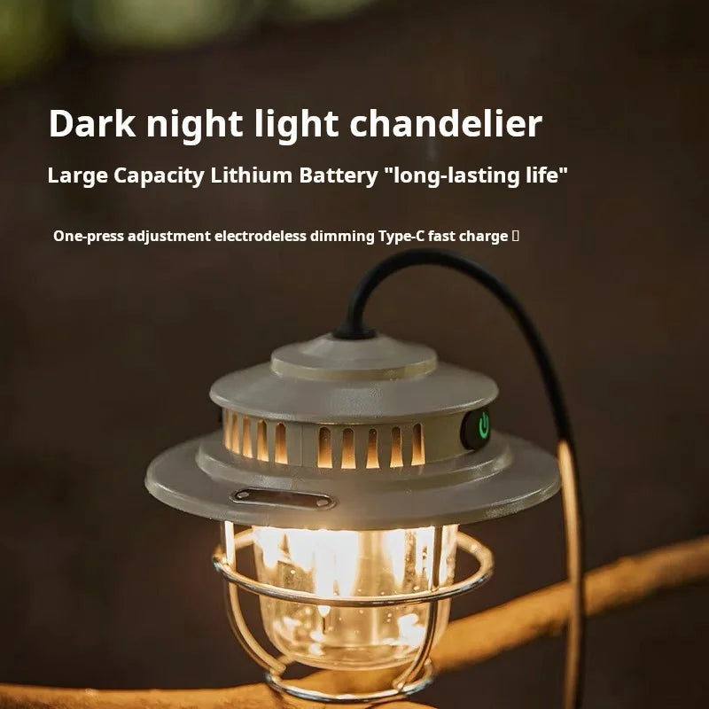 LED Retro Camping Lamp