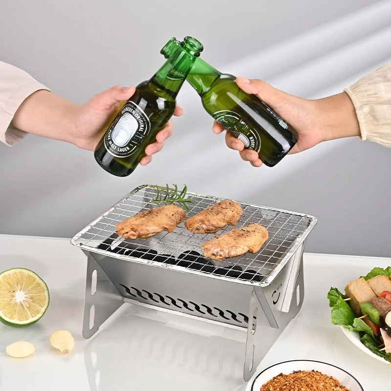 Outdoor Folding Barbecue Stove