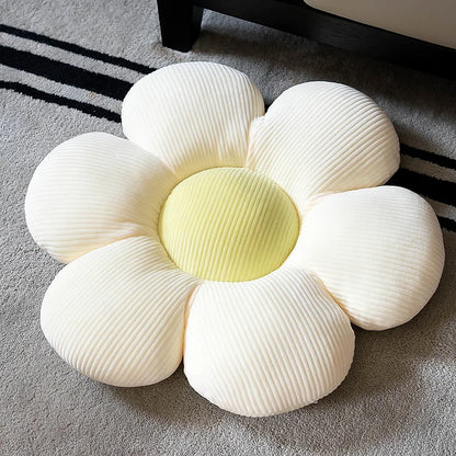 Stuffed Six-Petal Flower Cushion