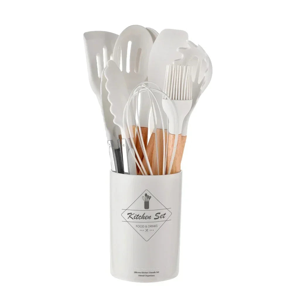 12PCS Silicone Kitchen Utensil Set