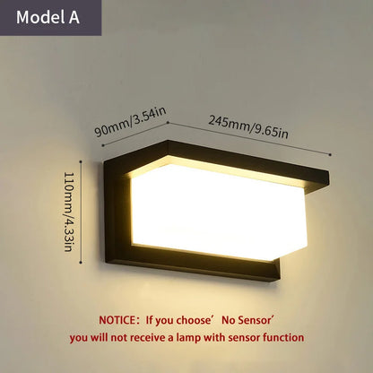 Waterproof LED Wall Light